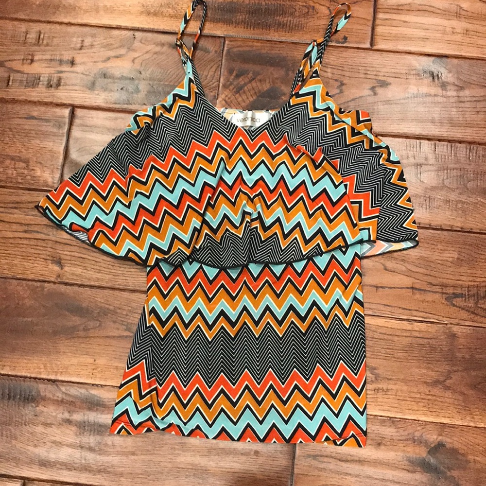 Tribal design tank